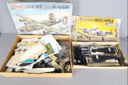 Monogram - Two boxed model aircraft kits by Monogram,