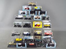 Oxford Diecast, Cararama, Classix - A boxed group of over 25 diecast vehicles mainly in 1:76 scale.