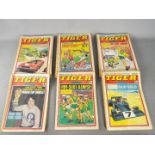 Tiger, Scorcher - A collection of over 40 'Tiger and Scorcher' comics dating from Jan - Dec 1978.