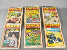 Tiger, Scorcher - A collection of over 40 'Tiger and Scorcher' comics dating from Jan - Dec 1978.