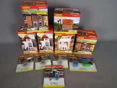 Hornby - Eleven boxed / carded OO gauge model railway scenic accessories / buildings from the