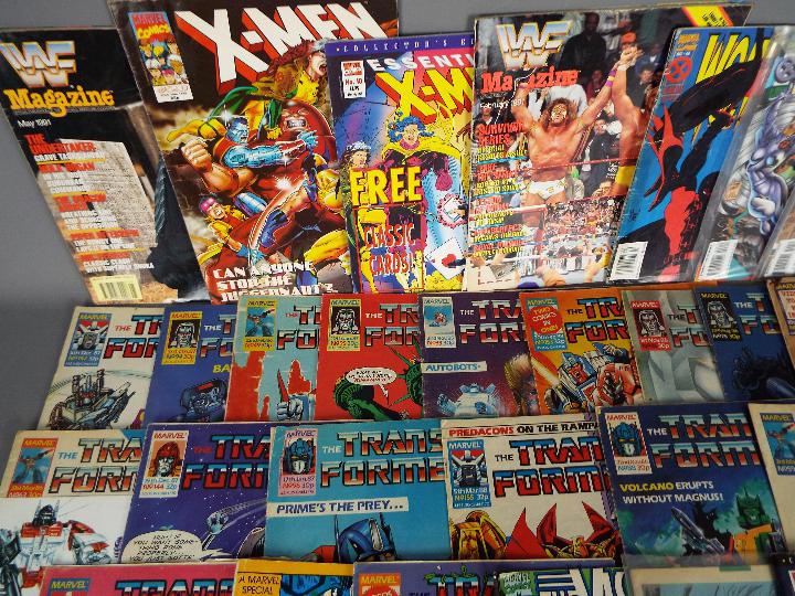 A collection of comics to include X-Men, Marvel Transformers, Spider-Man and similar, - Image 2 of 6