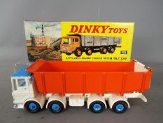 Dinky Toys - A boxed Dinky Toys #925 Leyland Dump Truck with Tilt Cab.