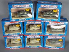 Corgi Tactical Strike - Eight boxed diecast military vehicles from the Corgi Tactical Strike series.