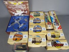 Corgi - Eleven boxed diecast vehicles by Corgi in various scales.