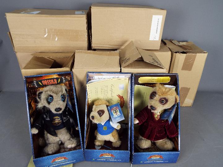Comparethemaket Meerkats - A family of 10 boxed Yakov's Toy Shop (comparethemarket.com) Meerkats.