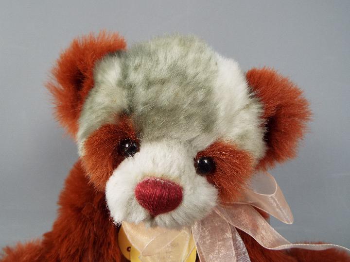 Charlie Bears - A Charlie Bears soft toy teddy bear 'Ruby' # CB094080A, designed by Isabelle Lee, - Image 3 of 7