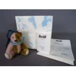 Steiff - A boxed Steiff Mini Bear # 034510 'Harlequin', white tag,