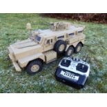 HG -RC MRAP COUGAR U.S. Military Vehicle 6X6 HG P602 1/12 2.4G 6WD 16CH ARTR 2.