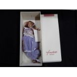 Annette Himstedt Kinder - A limited edition dressed doll entitled 'Tulani',
