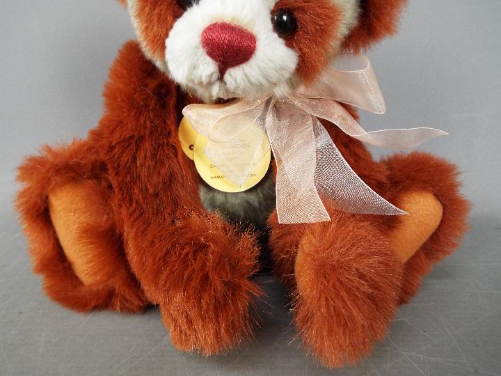 Charlie Bears - A Charlie Bears soft toy teddy bear 'Ruby' # CB094080A, designed by Isabelle Lee, - Image 4 of 7