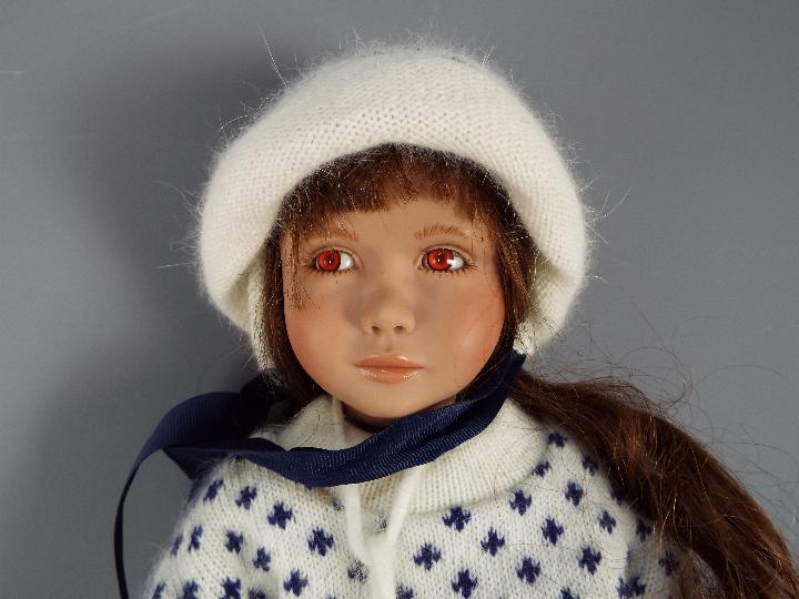 A Sonja Hartmann vinyl dressed doll, signed to the back of the neck, approximately 58 cm (h), - Image 4 of 4