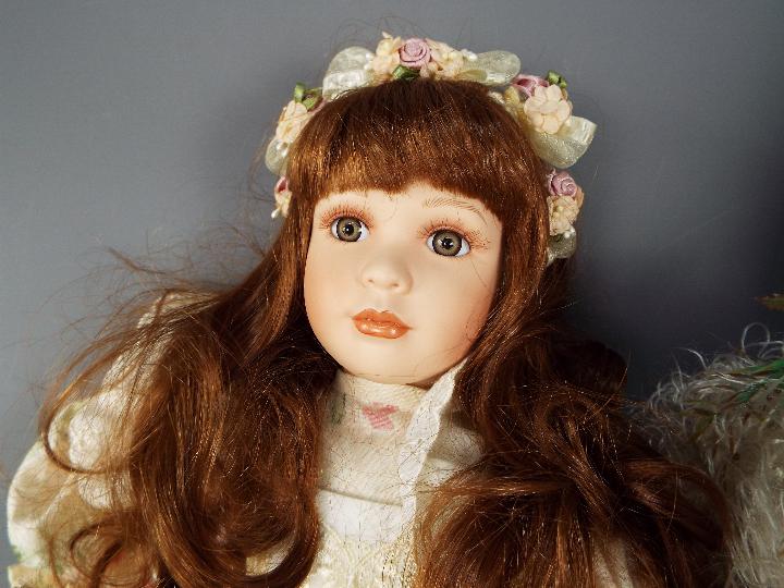 Alberon - A limited edition, porcelain, dressed doll by Alberon, - Image 2 of 4