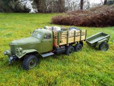 King Kong - RC 1/12 CA-30 6x6 Tractor Truck. A lovely example of an enthusiast built kit.