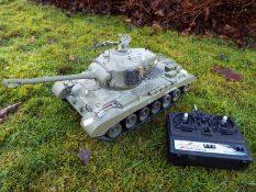 Heng Long - M26 Pershing 1:16 scale tank. This model has a forward and reverse drive.