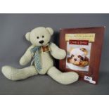 Charlie Bears - A Charlie Bears knitted wool teddy bear 'Knotty' # CB10JKBCRE,