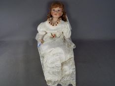 Alberon - A limited edition porcelain dressed doll by Alberon,