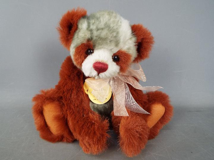 Charlie Bears - A Charlie Bears soft toy teddy bear 'Ruby' # CB094080A, designed by Isabelle Lee, - Image 2 of 7