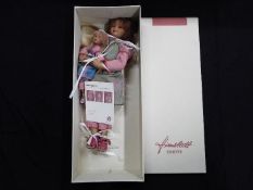 Annette Himstedt Kinder - A limited edition dressed doll pair entitled 'Liska & Lotta',