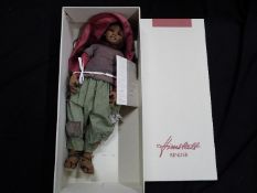 Annette Himstedt Kinder - A limited edition dressed doll entitled 'Bunda',