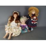 Alberon - A limited edition, porcelain, dressed doll by Alberon,