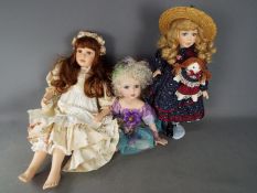 Alberon - A limited edition, porcelain, dressed doll by Alberon,