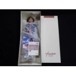 Annette Himstedt Kinder - A limited edition dressed doll pair entitled 'Fina',