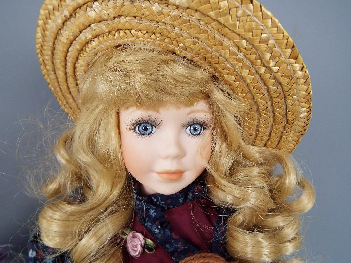 Alberon - A limited edition, porcelain, dressed doll by Alberon, - Image 4 of 4