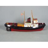 A kit built RC model of a tug Boat 'Billy'.