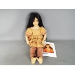 Annette Himstedt Kinder - A limited run dressed Club Edition doll entitled 'Morgana' produced only