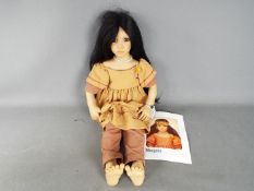 Annette Himstedt Kinder - A limited run dressed Club Edition doll entitled 'Morgana' produced only