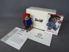 Steiff - A boxed, limited edition Steiff Paddington Bear # 690396, white tag and certificate,