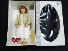 Gotz - A boxed Limited Edition porcelain collectors doll by Gotz #9981004 'Camilla'.