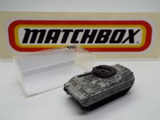 Matchbox - A 'Pre-Production, First Shot' model of a Matchbox MI Bradley Tank .