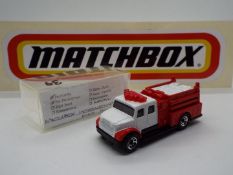 Matchbox - A 'Prototype and Pre-Production' model of a Matchbox International Fire Pumper.