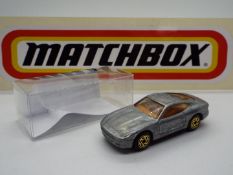 Matchbox - A 'Pre-Production, First Shot' model of a Matchbox Aston Martin DB7 .