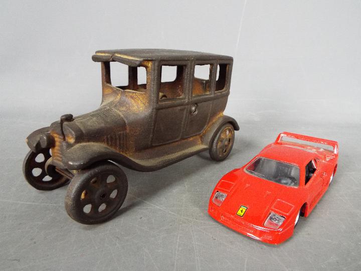 Iron Art - an unboxed Iron Art JM137 Ford Sedan cast iron car.