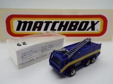 Matchbox - A rare 'Pre-Production' model of a Matchbox #8 Airport Fire Truck.