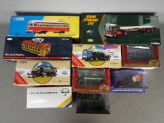 Conrad, Corgi, EFE, Others - A group of 10 boxed diecast vehicles in various scales.