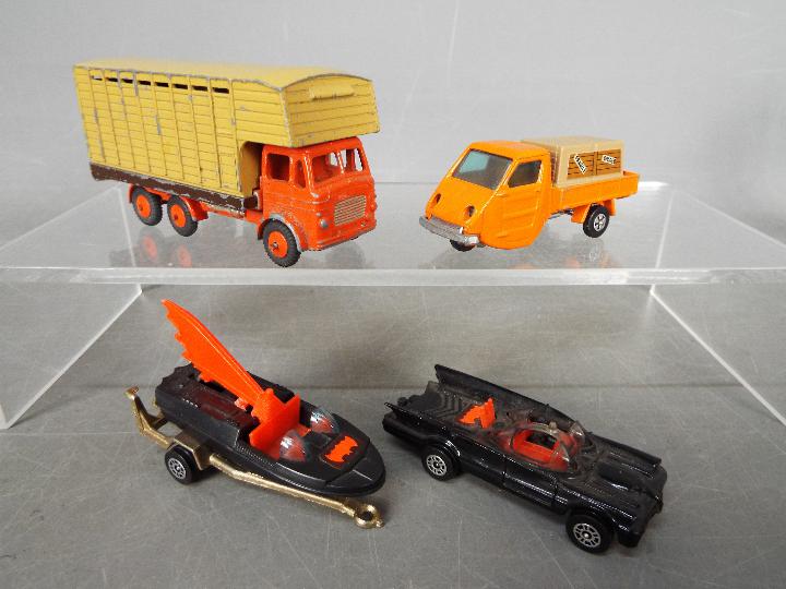 Corgi Juniors, Budgie Toys - A mixed collection of unboxed diecast vehicles.