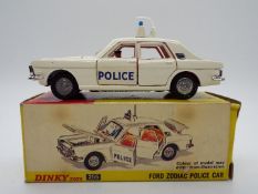 Dinky Toys - A boxed Dinky Toys #265 Ford Zodiac Police Car.