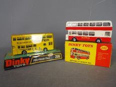 Dinky Toys - Two boxed Dinky Toys buses.