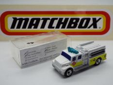 Matchbox - A resin 'Prototype and Pre-Production' model of a Matchbox International Fire Pumper.