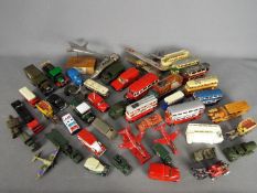 Dinky Toys, EFE, Matchbox, Other - Over 30 unboxed diecast models, plastic models and similar.