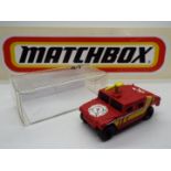 Matchbox - A metal 'Pre-Production' model of a Matchbox Hummer Fire Vehicle.