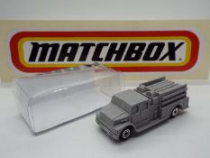 Matchbox - A rare resin 'Pre-Production' model of a Matchbox International Fire pumper.