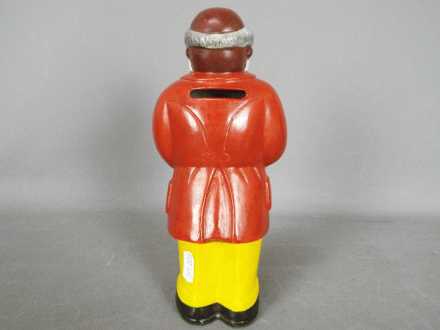 A vintage, American, ceramic money bank in the form of 'Uncle Mose', - Image 3 of 4