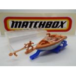 Matchbox - A very rare 'Pre-Production, First Shot' model of a Matchbox Speed Boat.