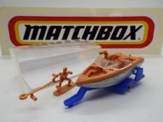 Matchbox - A very rare 'Pre-Production, First Shot' model of a Matchbox Speed Boat.