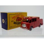 Matchbox - A boxed Matchbox #9 Merryweather Marquis Fire Engine.